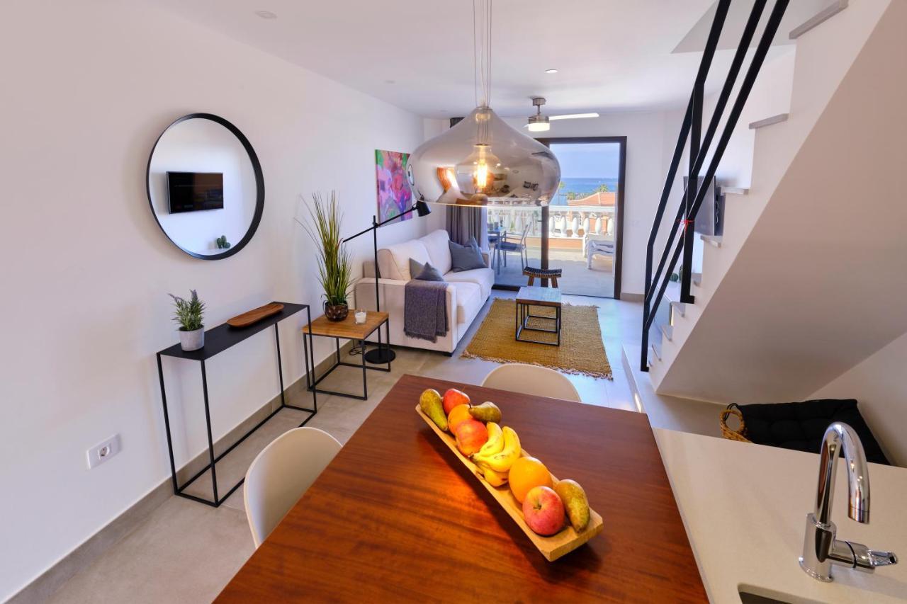 Home2Book Modern Design Seaview Apt, Pool&Terrace Playa de las Américas Dış mekan fotoğraf